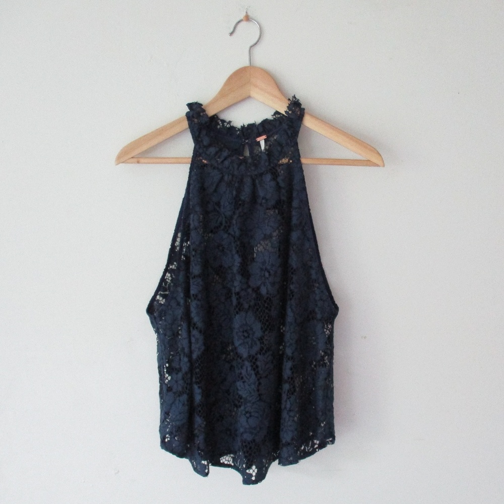 Free People Sweet Meadow Dreams Top Size Large - Picture 6 of 6